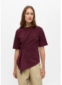 Camiseta Object. con recogido lateral. 23050191 Objabbey