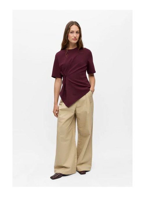 Camiseta Object. con recogido lateral. 23050191 Objabbey