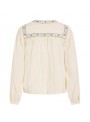 Blusa Vila, de algodòn con bordados. 14116608 Vimilano