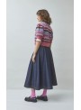 Falda Suncoo, vaquera midi. Funny