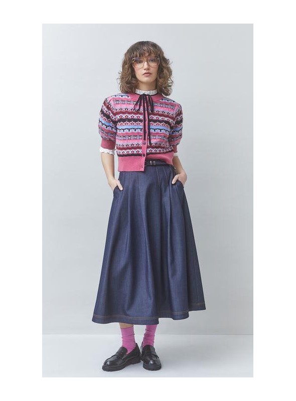 Rebeca de Suncoo de punto con rayas de colores. Gemoni