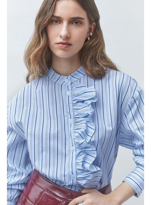 Blusa Suncoo, camisera con volante. Lolli