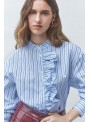 Blusa Suncoo, camisera con volante. Lolli