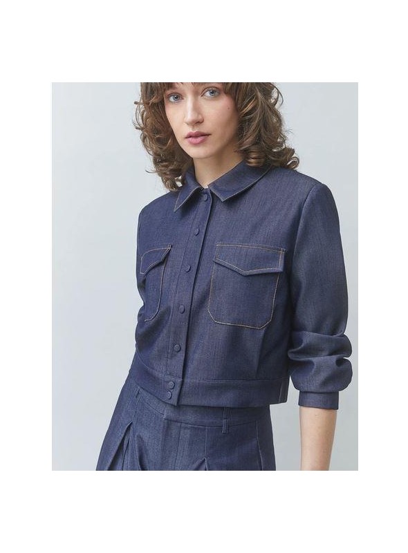 Chaqueta vaquera Suncoo, corta con hombreras, Lullaby