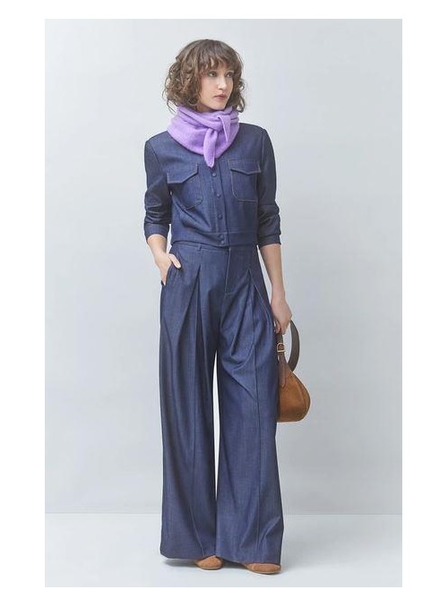 Chaqueta vaquera Suncoo, corta con hombreras, Lullaby