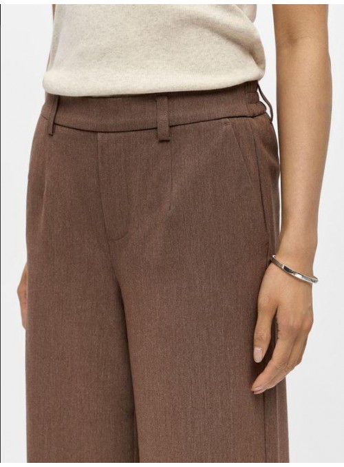 Pantalòn Object,bàscio en color tostado. 23037921 Objlisa