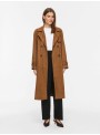 Gabardina Vila, de antelina en camel. 14116866 Visulaba