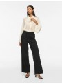 Blusa Vila, de gasa en beige. 14116881 Vitiro