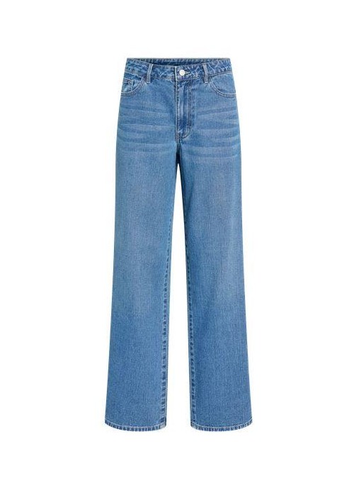 Pantalon Vila, vaquero con bordado. 14116620 Vidovey