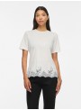 Camiseta Vila, con detalle de encaje. 14118802 Viopella