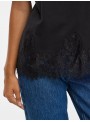 Camiseta Vila, con detalle de encaje. 14118802 Viopella