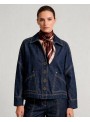 Cahqueta Dolores Promesas, vaquera estilo bomber. 08606 Candela