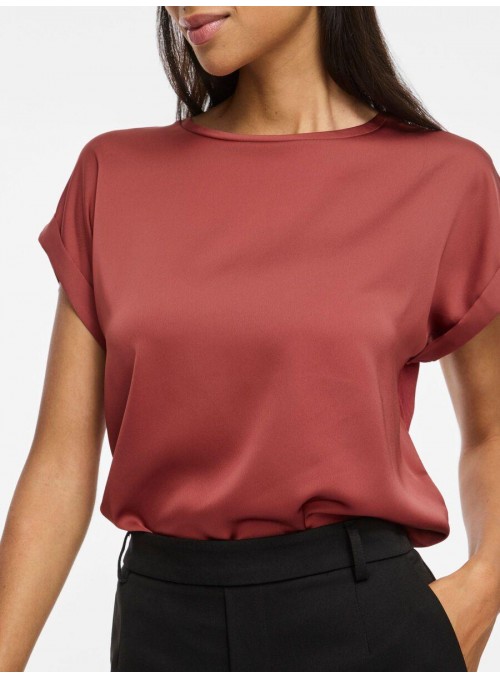 Camiseta Vila, bàsica de raso. 14059563 Viellette