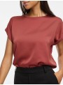 Camiseta Vila, bàsica de raso. 14059563 Viellette
