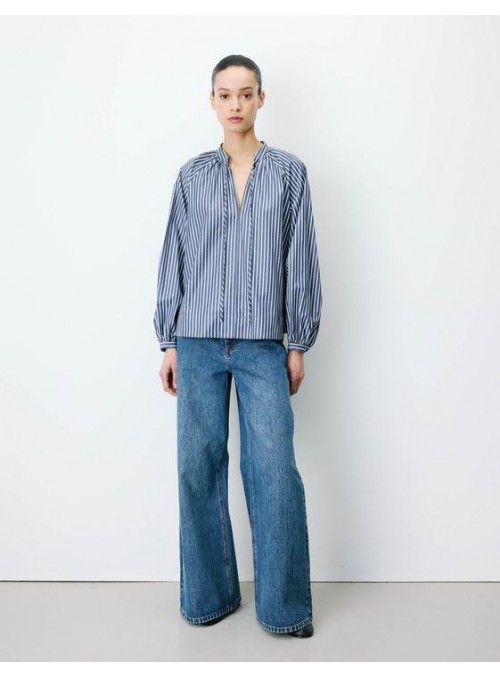 Blusa Grace &amp; Mila, de rayas en marino. Albane