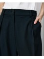 Pantalòn Grace & Milam de sastreria en negro. Atlantis