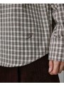 Camisa de Grace & Mila, de cuadros con lazada. Ayla
