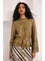Blusa romántica de Nekane, con bordades. Jirna