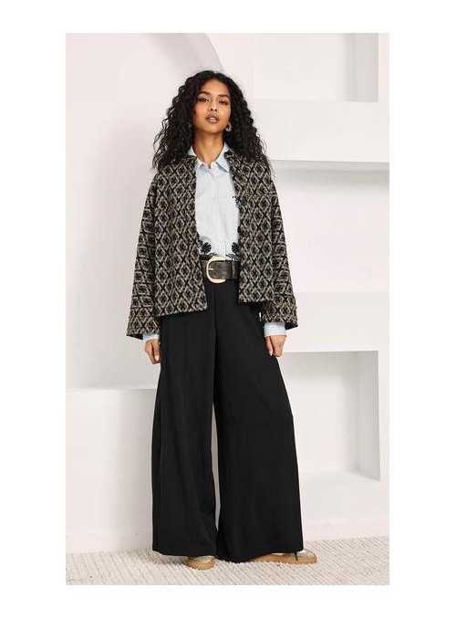 Chaqueta Nekane, estampada geométrica. Beluna