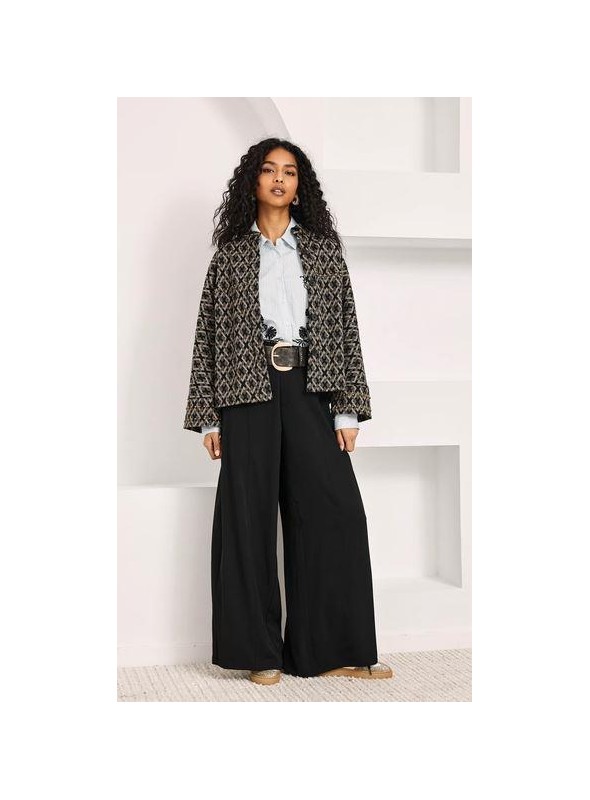 Chaqueta Nekane, estampada geométrica. Beluna