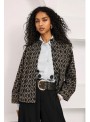 Chaqueta Nekane, estampada geométrica. Beluna