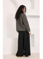 Chaqueta Nekane, estampada geométrica. Beluna