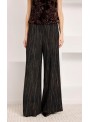 Pantalon Nekane, de lurex con rayas de colores. Luneti