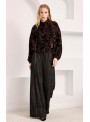 Pantalon Nekane, de lurex con rayas de colores. Luneti