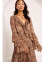 Top Nekane, de gasa estampada. Umrel