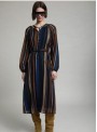 Vestido Skatie, de rayas de colores. S102v08