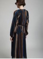 Vestido Skatie, de rayas de colores. S102v08