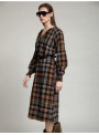 Vestido Skatie, estampado de cuadros. S102V10