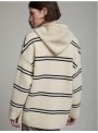 Abrigo Skatie, de punto con capucha. S113J01