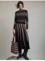 Falda de Skatie, de punto de colores. S201F05