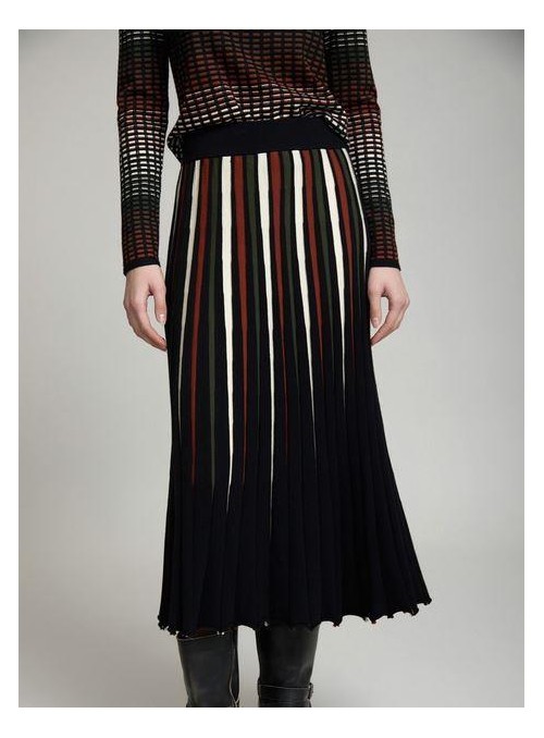 Falda de Skatie, de punto de colores. S201F05