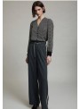 Pantalòn Skatie, de rayas en gris. S202P06