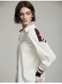 Blusa Skatie, con apliques de punto. S70B02
