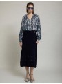 Falda Skatie, de punto con tachuelas. S70F02