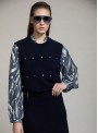 Chaleco Skatie, de punto con tachuelas. S70K18