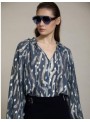 Blusa Skatie de gasa estampada. S95b09