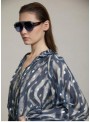 Blusa Skatie de gasa estampada. S95b09