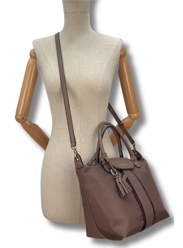Bolso Martina K, de gabardina inspo longchamp