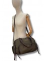Bolso Martina K. de gabardina con bolsillo. 263602