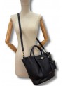 Bolso Martina K, de ecopiel en negro. 265625