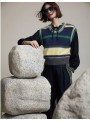 Chaleco Skatie, de punto de colores. S70K13