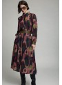 Falda Skatie, de gasa estampada. S05F67