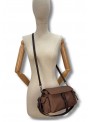 Bolso MArtina K, de gabardina en beige. 263603