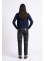 Cardigan Art Love, de punto en marino. Alalie