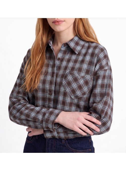 Camisas de Art Love, de cuadros con corazòn. Elaura