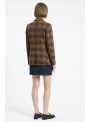 Blazer Art Love, de cuadros en marròn. Evera